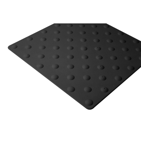 Dalle podotactile polyuréthane 450 mm autoadhésive