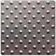 Dalle podotactile inox brossé 450
