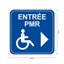 Panneau directionnel PMR