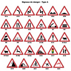 Signaux de danger - Type A