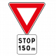Signaux d'intersection - Type AB
